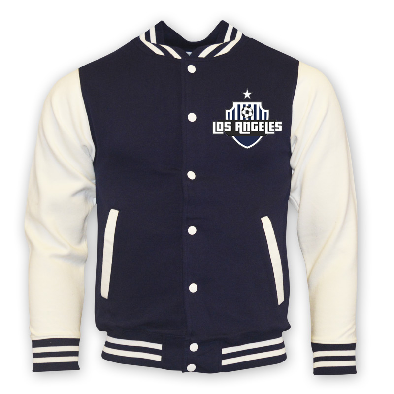 La Galaxy College Baseball Jacket (navy)