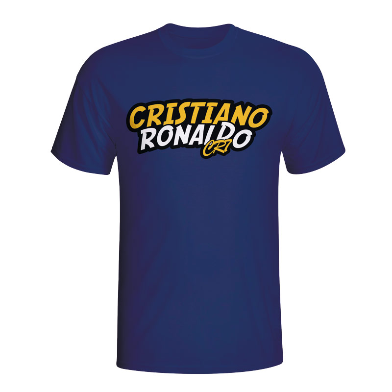 Cristiano Ronaldo Comic Book T-shirt (navy)