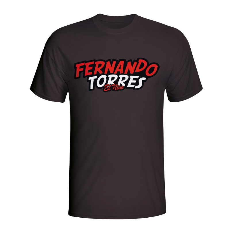 Fernando Torres Comic Book T-shirt (black) - Kids