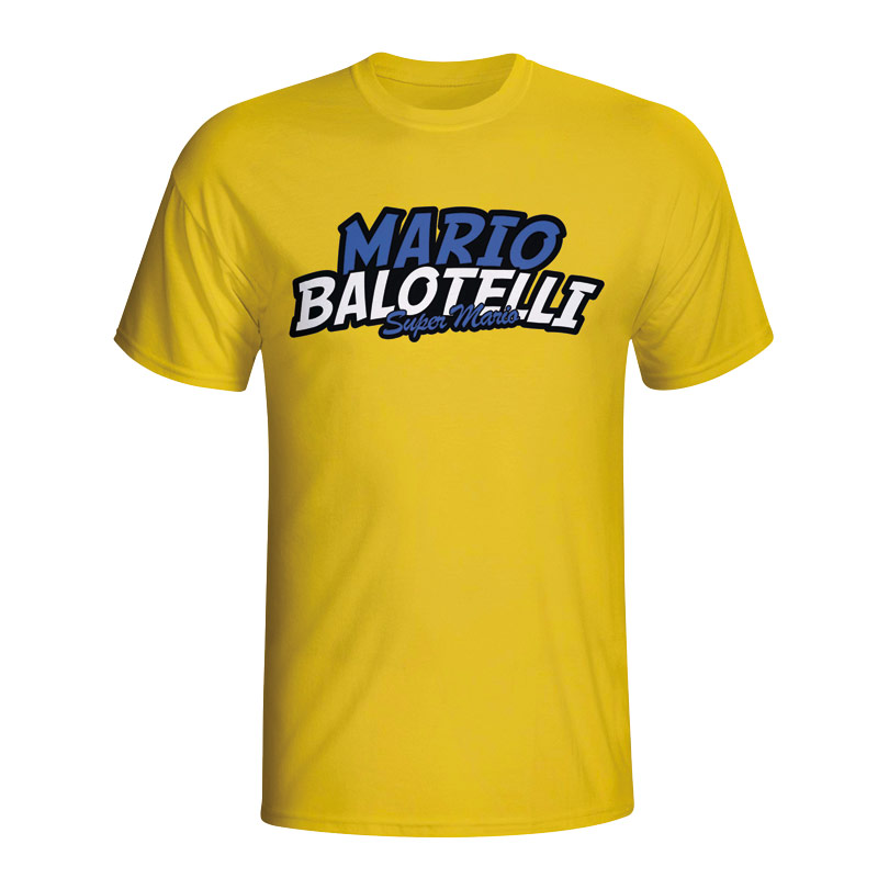 Mario Balotelli Comic Book T-shirt (yellow)