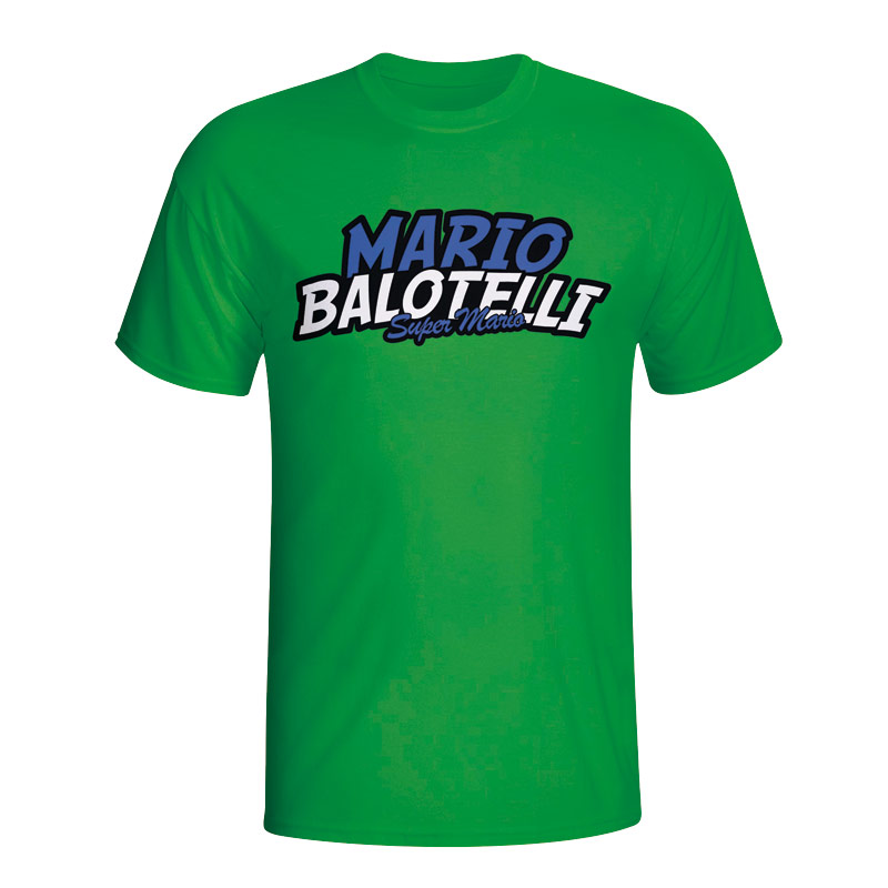 Mario Balotelli Comic Book T-shirt (green)