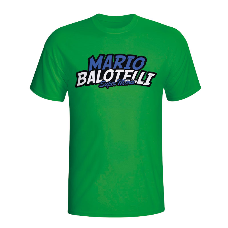 Mario Balotelli Comic Book T-shirt (green) - Kids