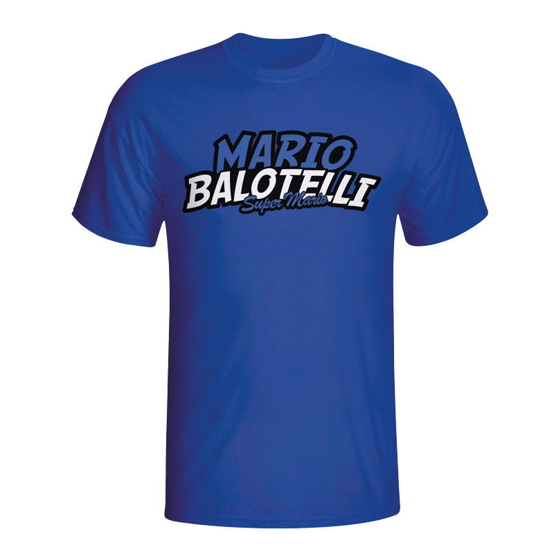 Mario Balotelli Comic Book T-shirt (blue) - Kids