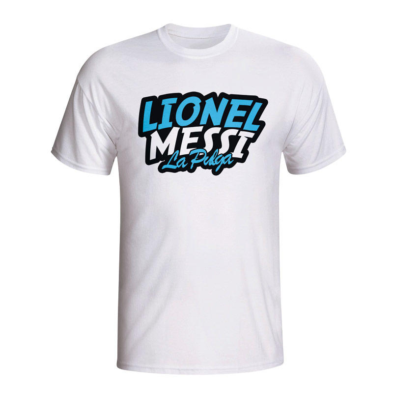 Lionel Messi Comic Book T-shirt (white) - Kids