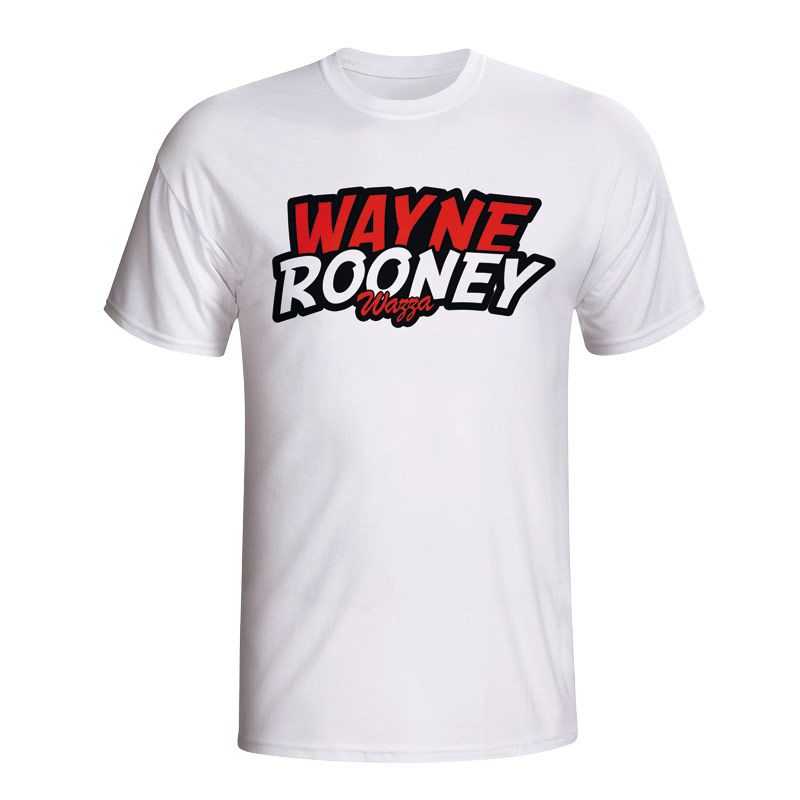 Wayne Rooney Comic Book T-shirt (white)