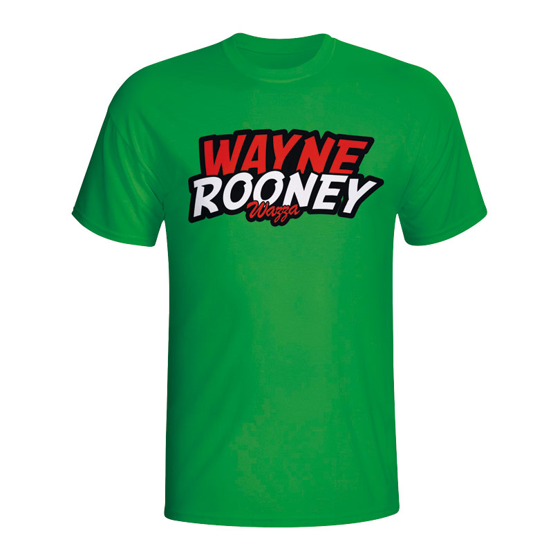 Wayne Rooney Comic Book T-shirt (green)