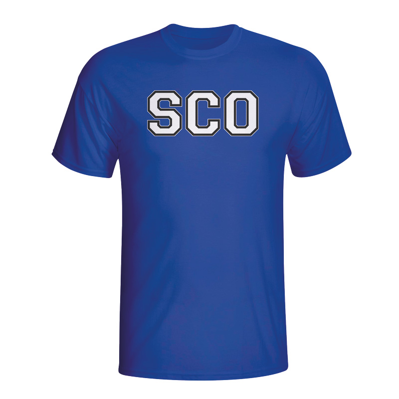 Scotland Country Iso T-shirt (blue) - Kids