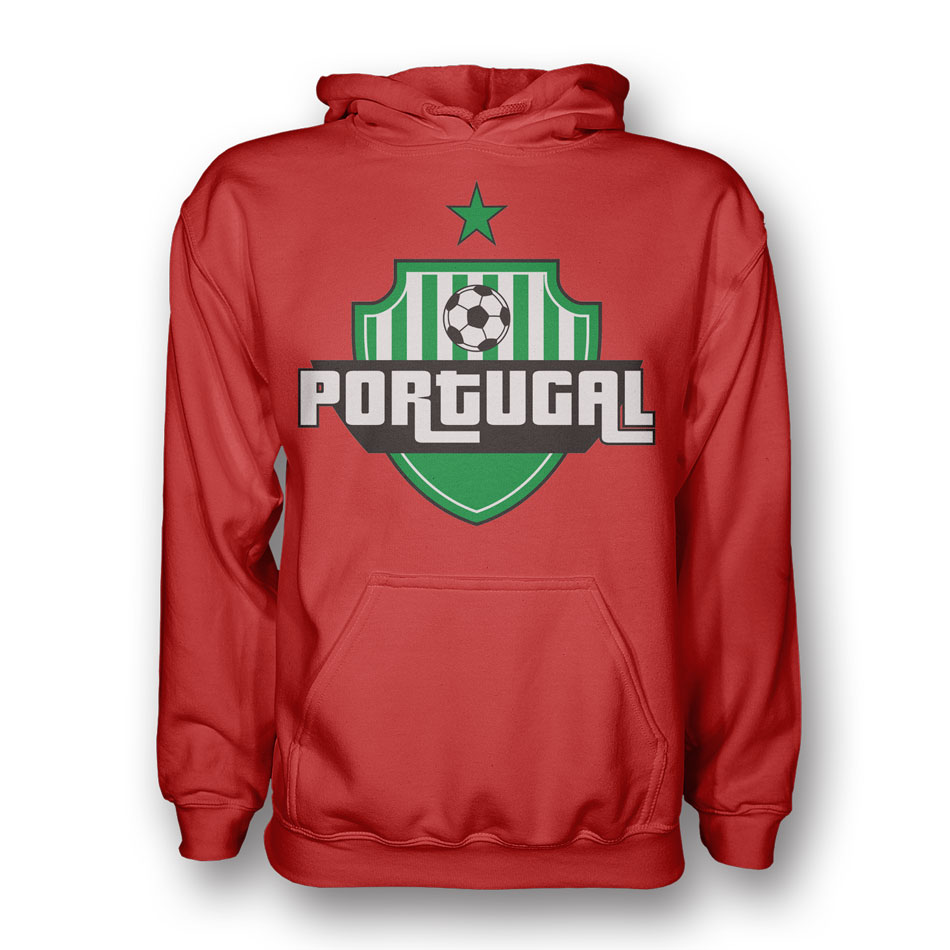 Portugal Country Logo Hoody (red)