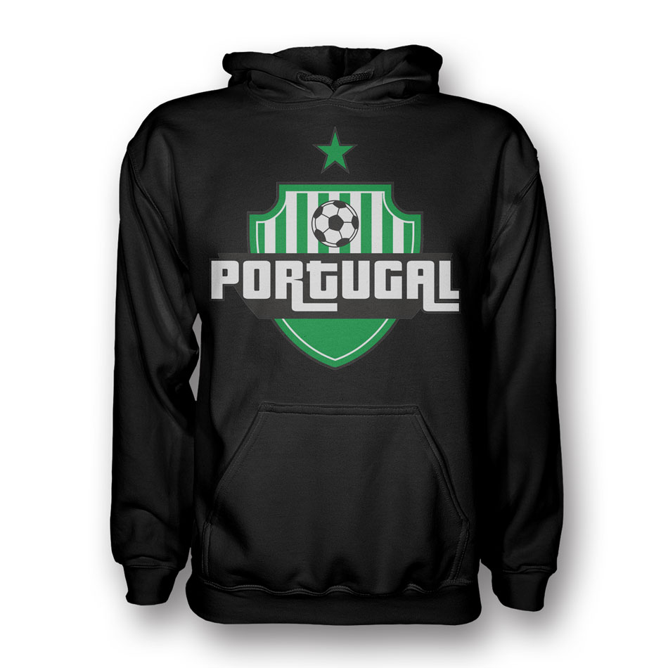 Portugal Country Logo Hoody (black)