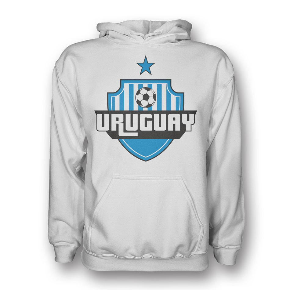 Uruguay Country Logo Hoody (white) - Kids