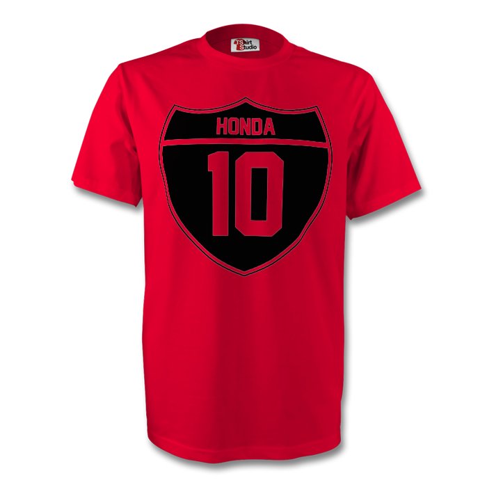 Keisuke Honda Ac Milan Crest Tee (red)