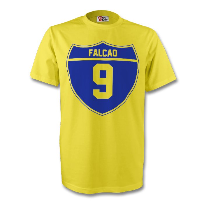 Radamel Falcao Colombia Crest Tee (yellow) - Kids