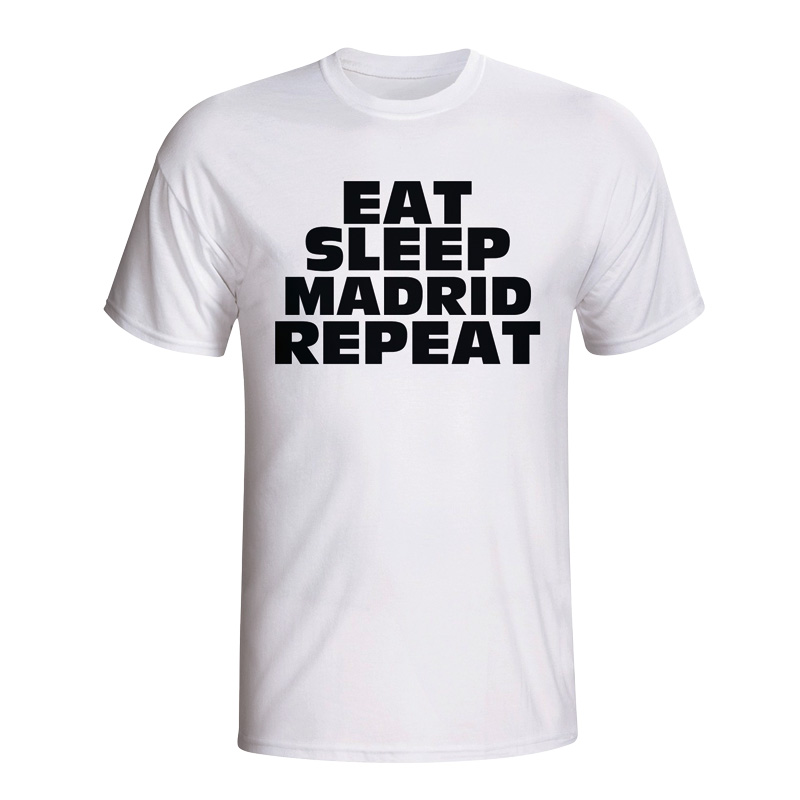 eat sleep real madrid repeat t shirt white tshirtwhite eat sleep real madrid repeat t shirt white tshirtwhite