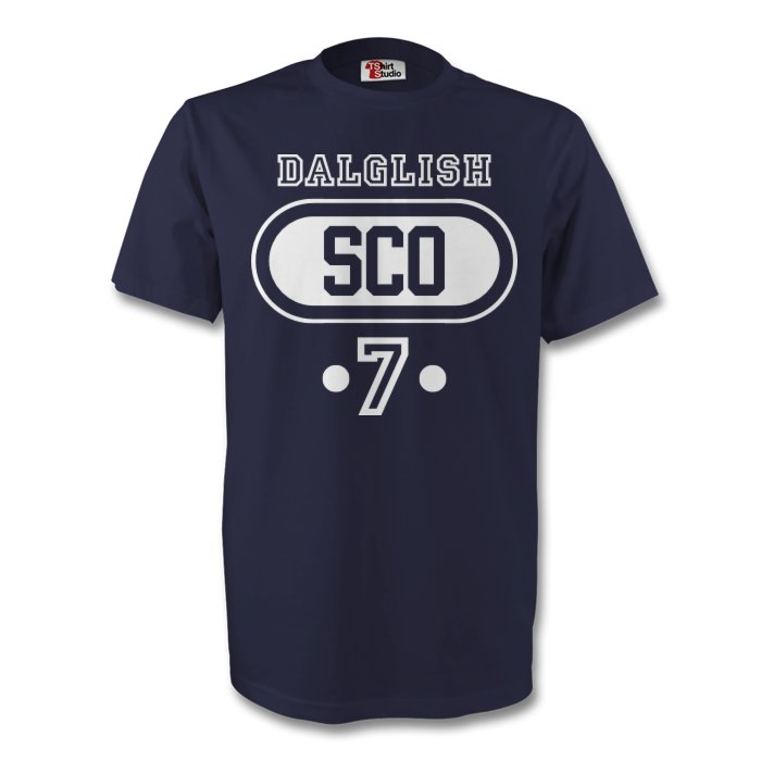 Kenny Dalglish Scotland Sco T-shirt (navy)