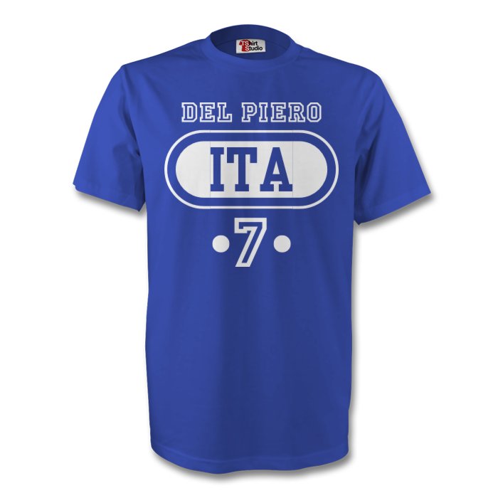 Francesco Totti Italy Ita T-shirt (blue)