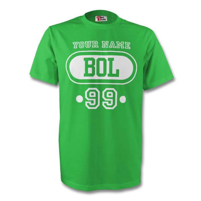 Bolivia Bol T-shirt (green) Your Name