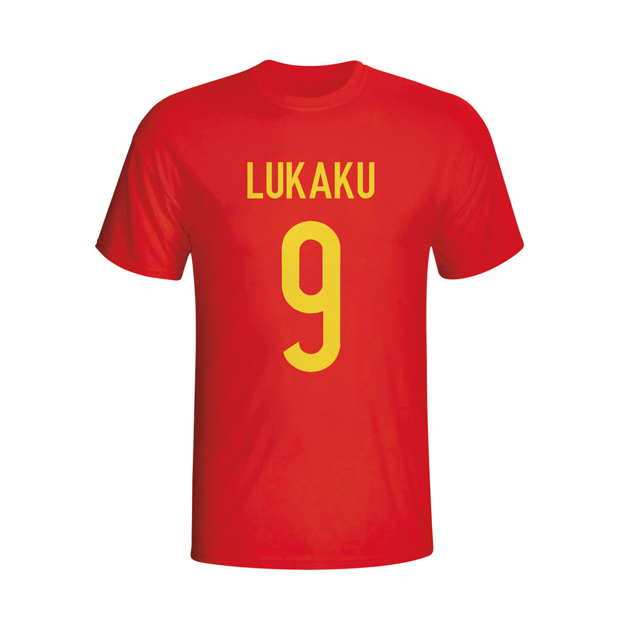 Romelu Lukaku Belgium Hero T-shirt (red) - Kids