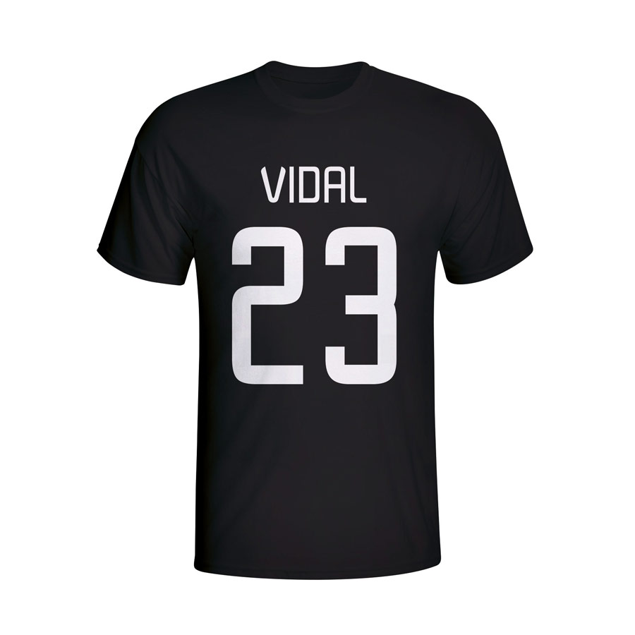 vidal jersey number