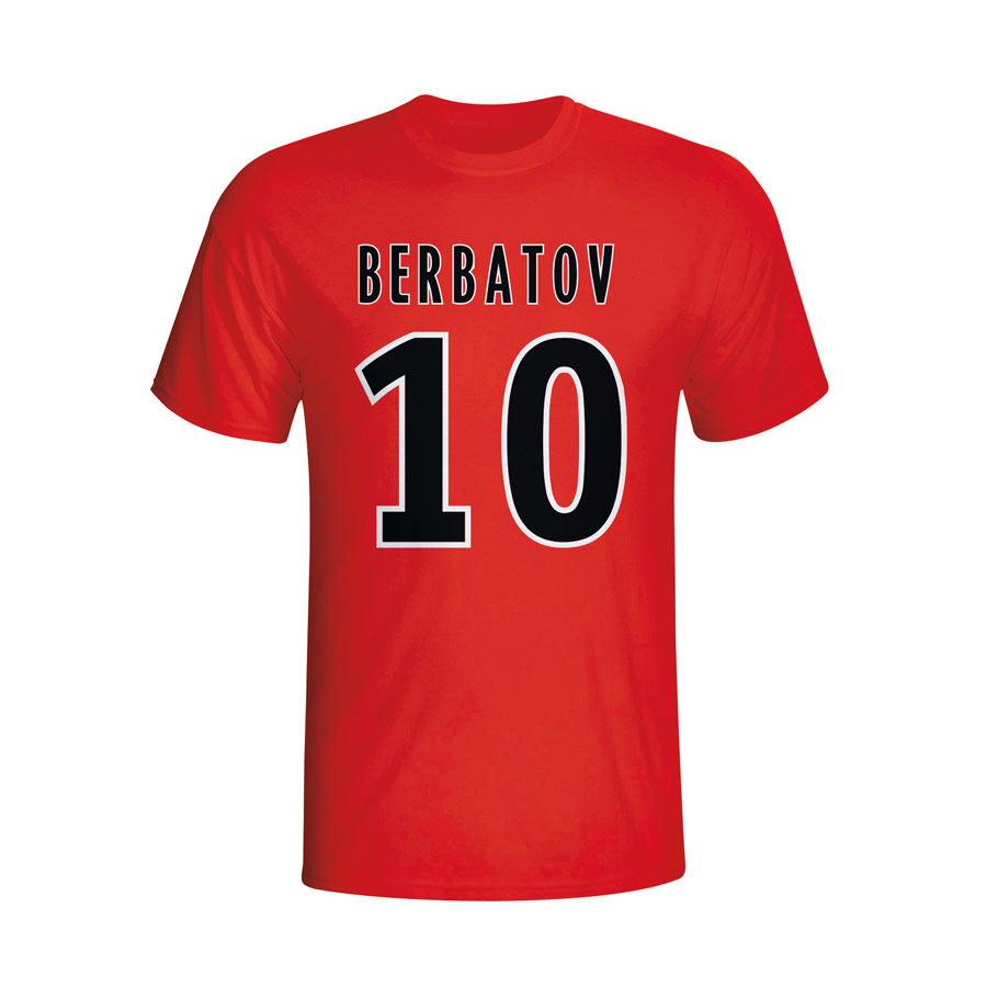 Dimitar Berbatov Monaco Hero T-shirt (red) - Kids