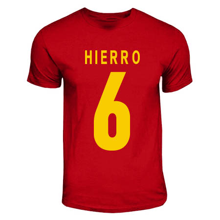 Hierro Spain Hero T-shirt (red)