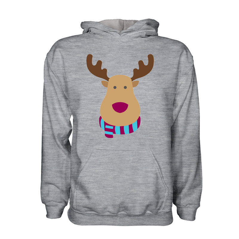 West Ham Rudolph Supporters Hoody (grey) - Kids