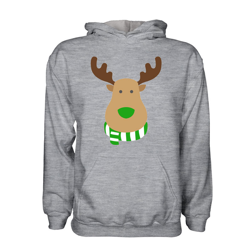 Real Betis Rudolph Supporters Hoody (grey) - Kids