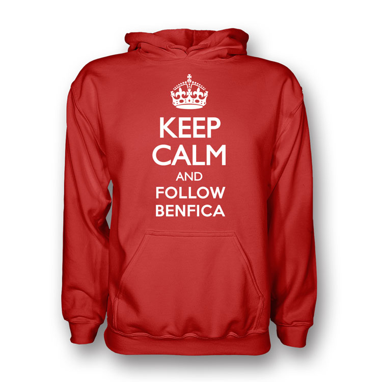 Keep Calm And Follow Benfica Hoody (red)