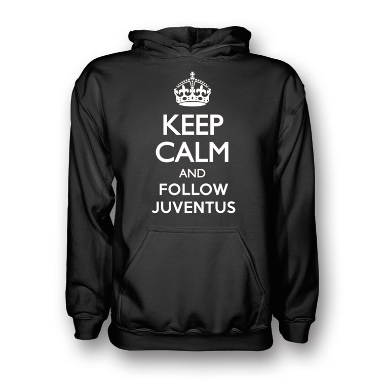 Keep Calm And Follow Juventus Hoody (Black)