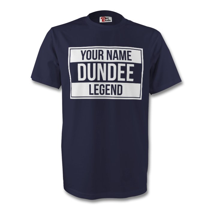 Your Name Dundee Legend Tee (navy) - Kids