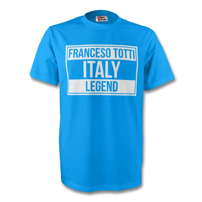 Francesco Totti Italy Legend Tee (sky Blue)
