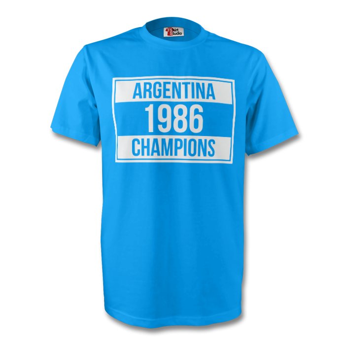 1986 Champions Tee (sky Blue) - Kids