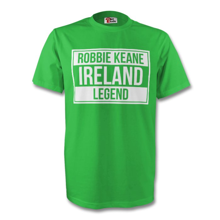 Robbie Keane Ireland Legend Tee (green) - Kids