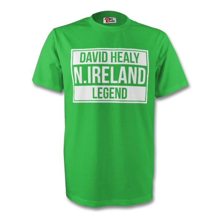 David Healy Northern Ireland Legend Tee (green)
