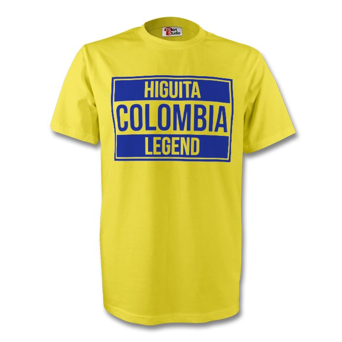 Rene Higuita Colombia Legend Tee (yellow) - Kids