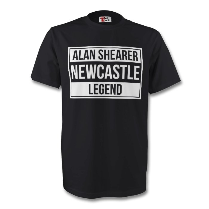 Alan Shearer Newcastle Legend Tee (black)