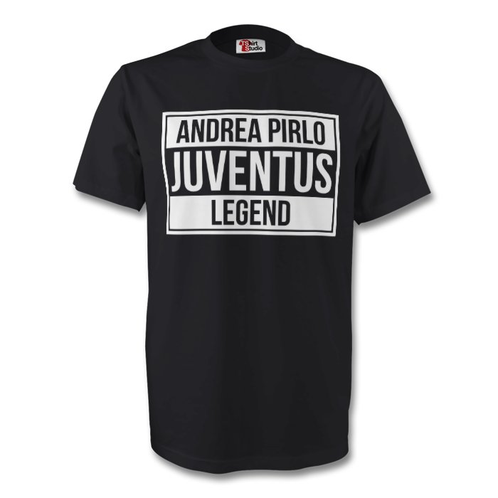 Andrea Pirlo Juventus Legend Tee (black)