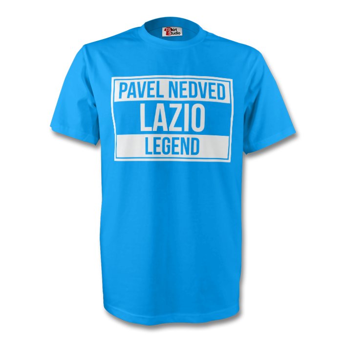 Pavel Nedved Lazio Legend Tee (sky Blue)
