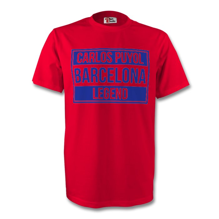 Carlos Puyol Barcelona Legend Tee (red)