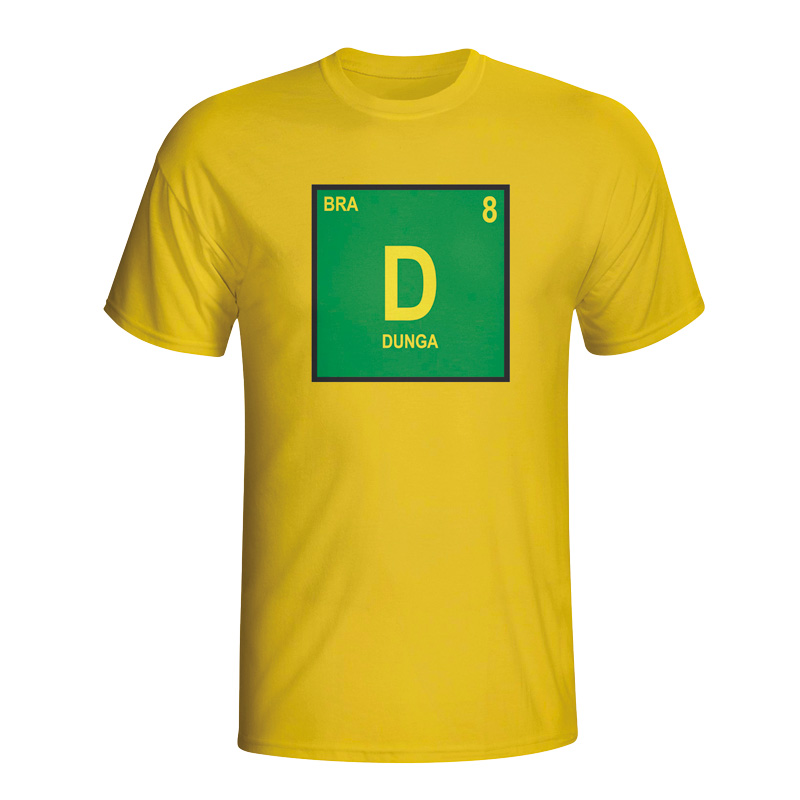 Dunga Brazil Periodic Table T-shirt (yellow) - Kids