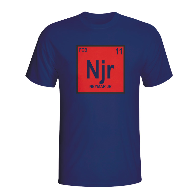 Neymar Barcelona Periodic Table T-shirt (navy)