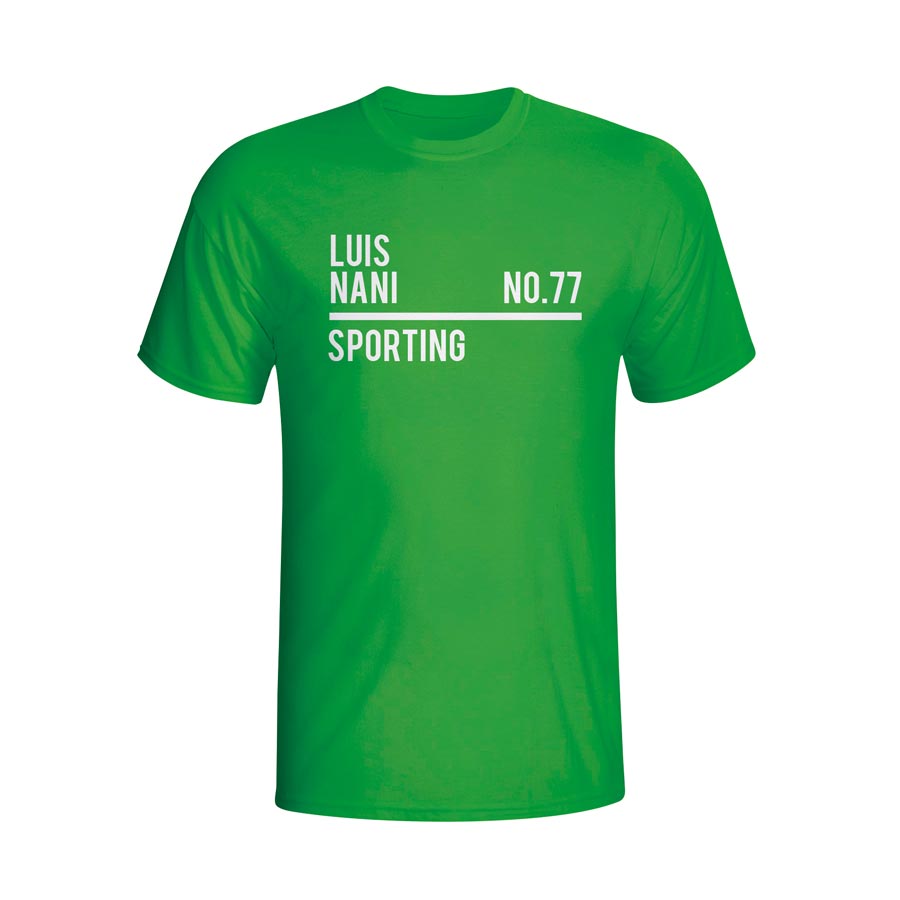 Luis Nani Sporting Lisbon Squad T-shirt (green) - Kids