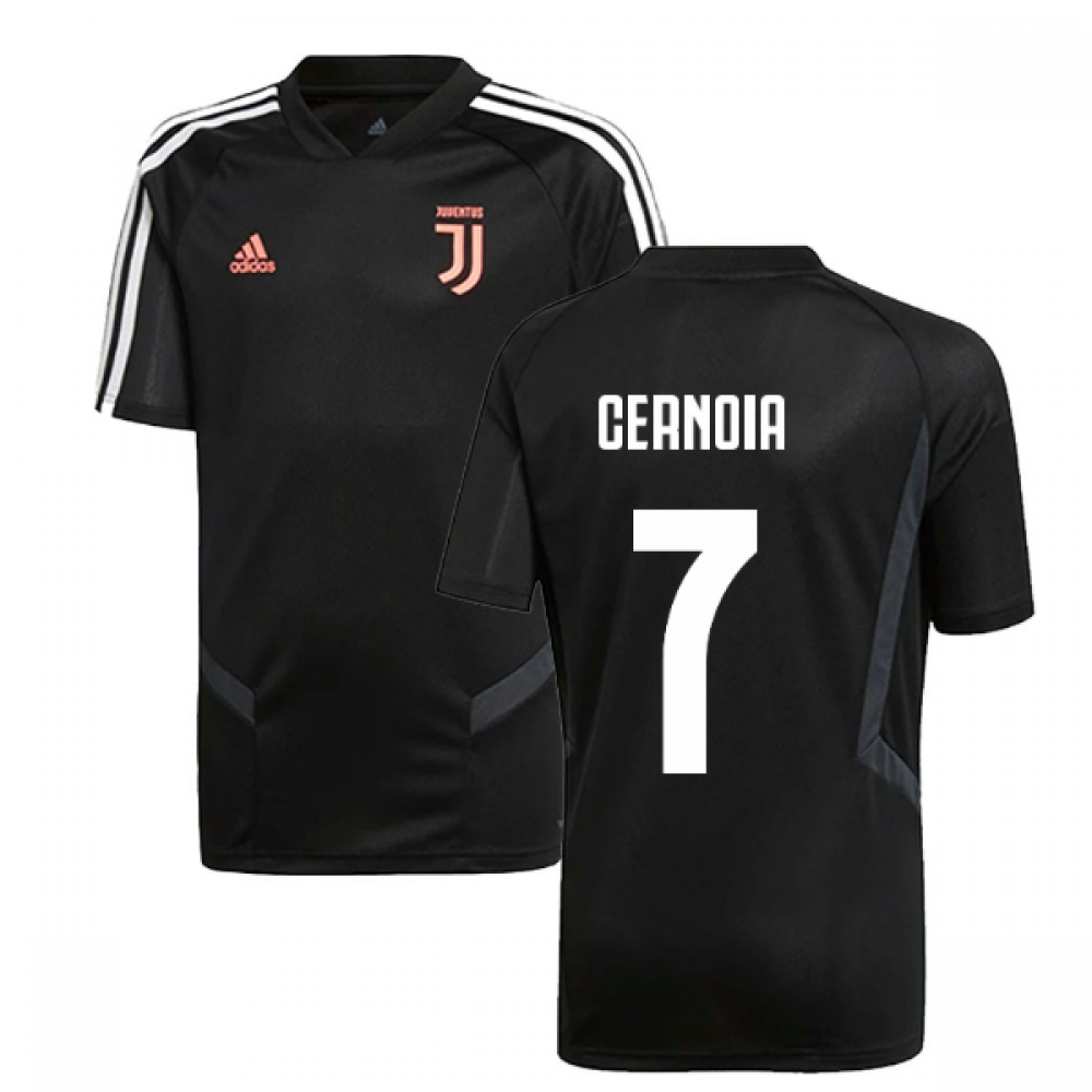 juventus black training jersey