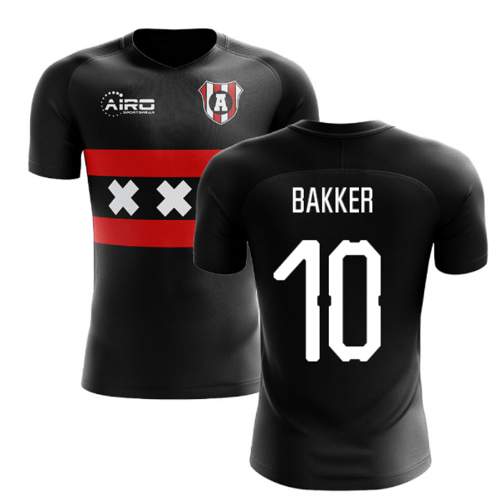 2025-2026 Ajax Away Concept Football Shirt (Bakker 10)