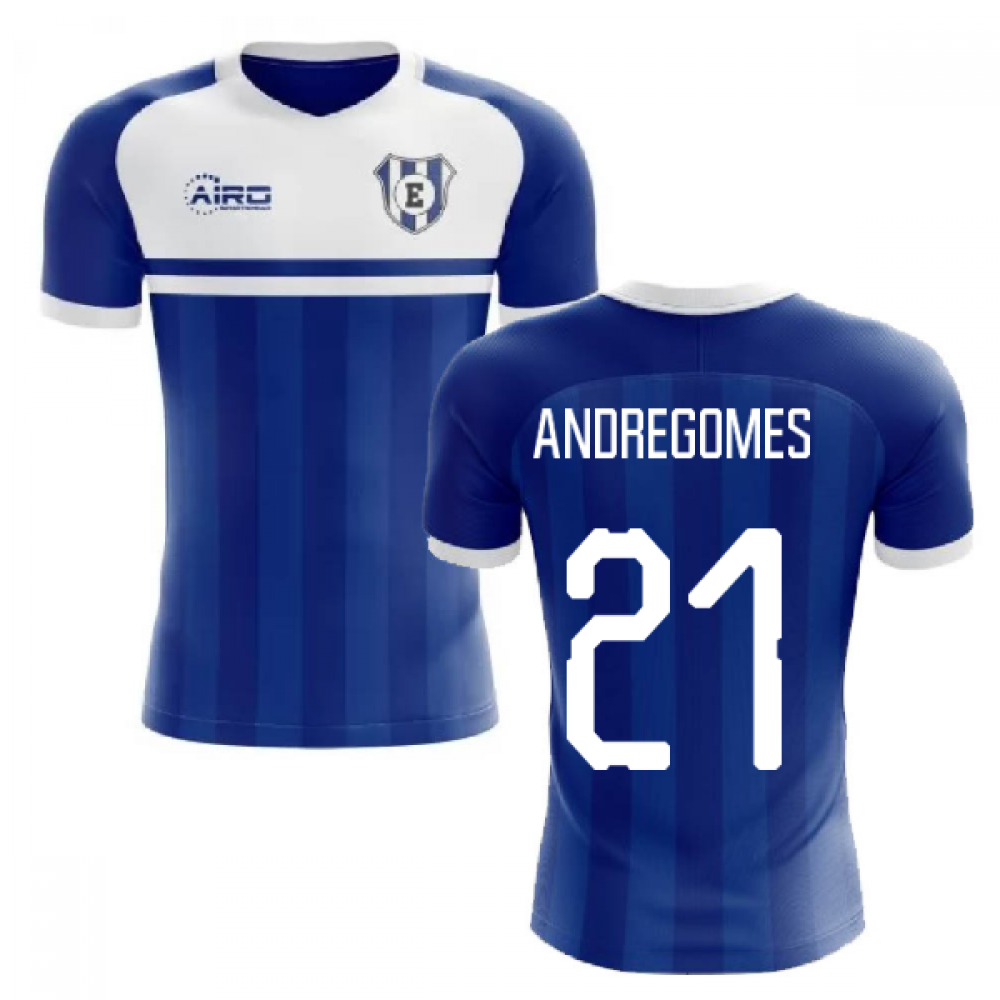 2024-2025 Everton Home Concept Football Shirt (Andre Gomes 21)
