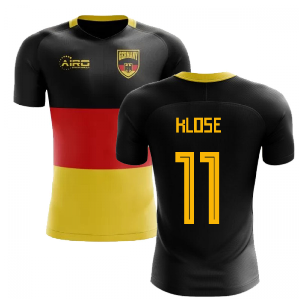 2023-2024 Germany Flag Concept Football Shirt (Klose 11) - Kids