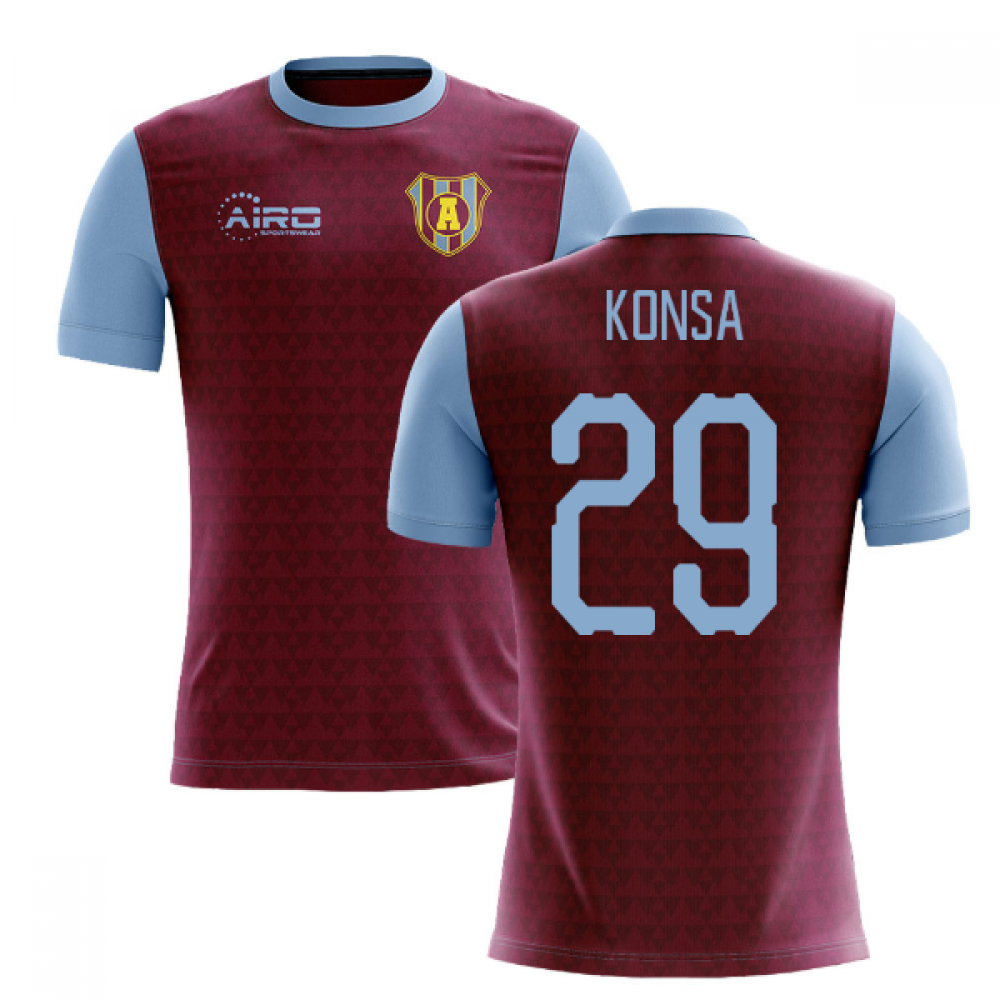 2024-2025 Villa Home Concept Football Shirt (Konsa 29)