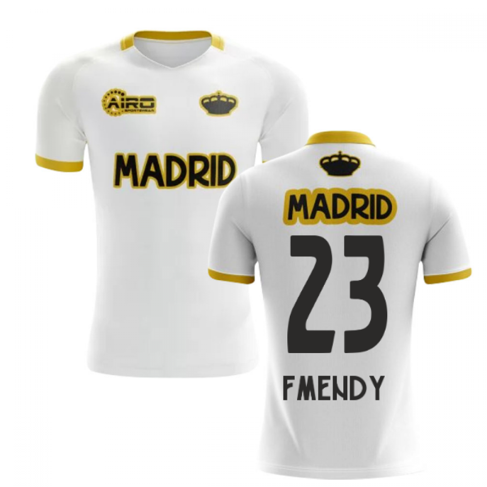2023-2024 Madrid Concept Training Shirt (White) (F Mendy 23) - Kids