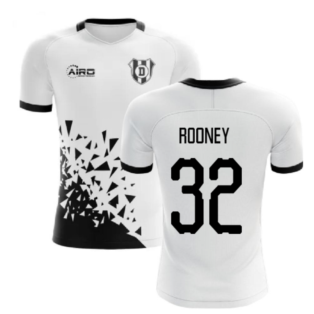 2023-2024 Derby Home Concept Football Shirt (Rooney 32)