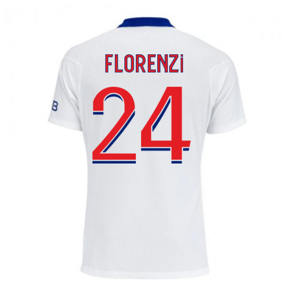 2020-2021 PSG Authentic Vapor Match Away Nike Shirt (FLORENZI 24)