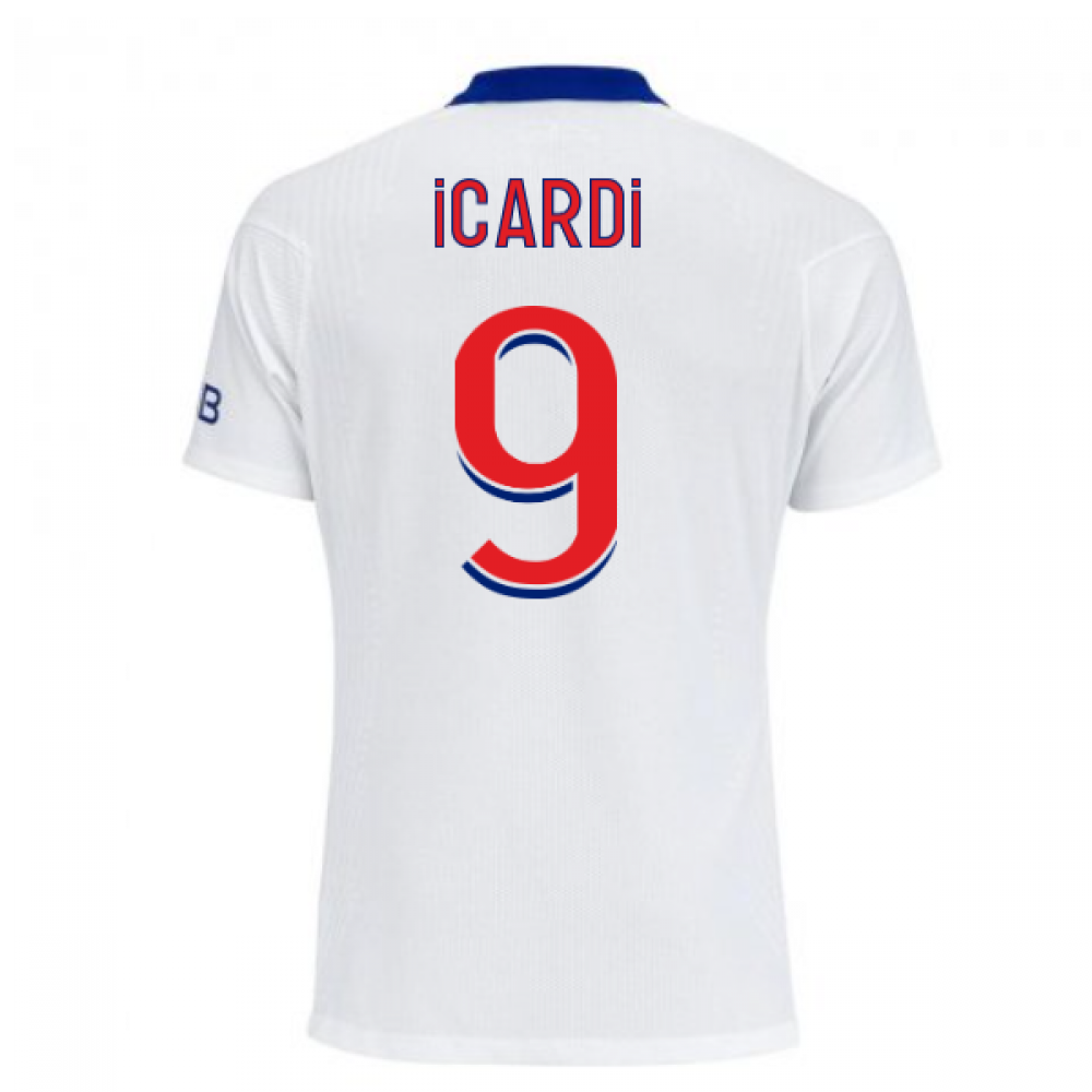 2020-2021 PSG Authentic Vapor Match Away Nike Shirt (ICARDI 9)